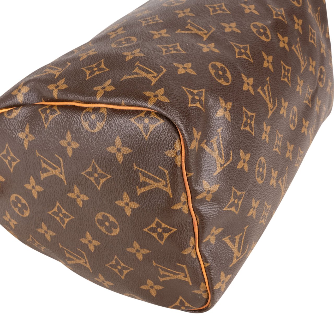 Louis Vuitton Louis Vuitton Canvas Monogram Speedy 30 Handbag Bruin