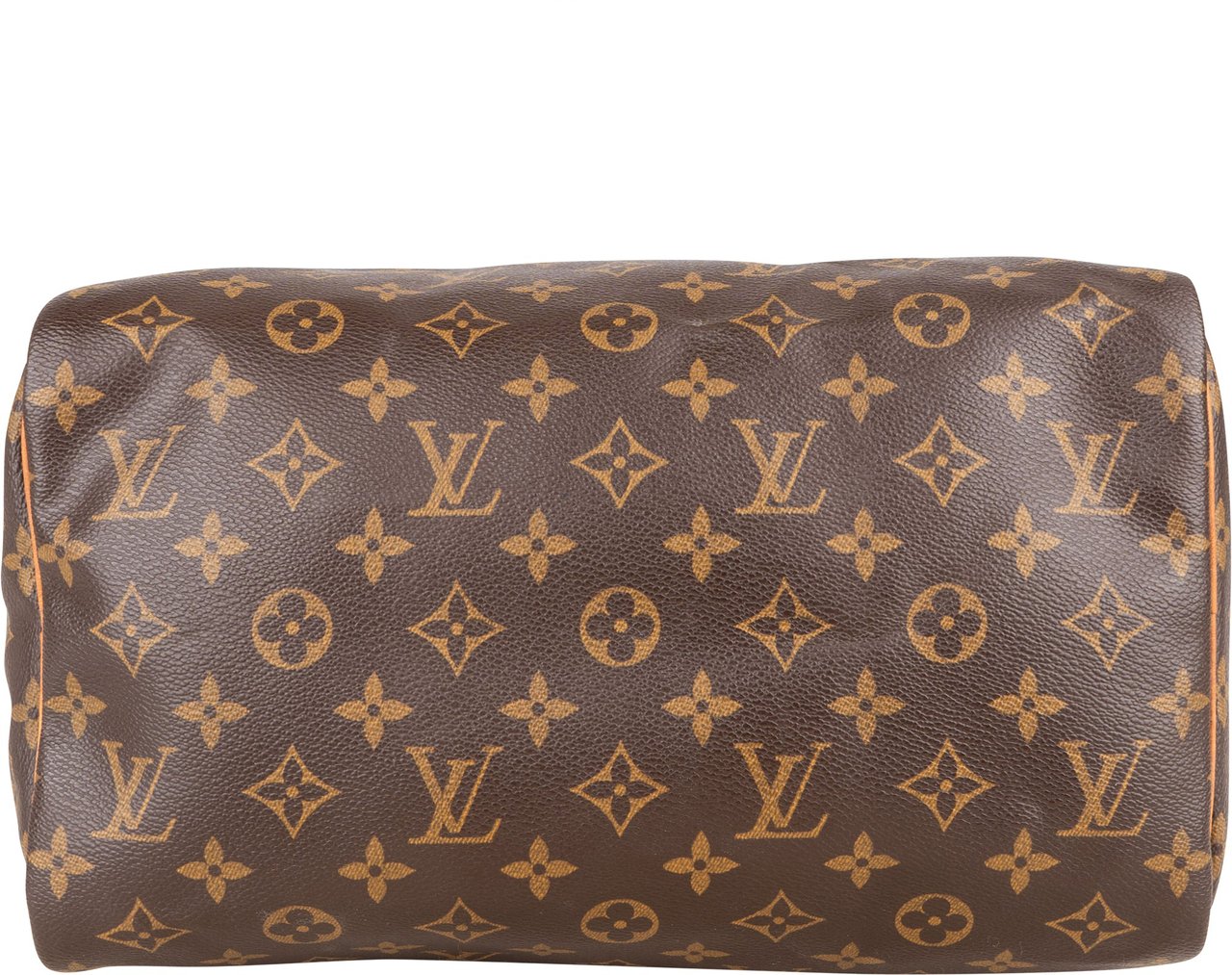 Louis Vuitton Louis Vuitton Canvas Monogram Speedy 30 Handbag Bruin