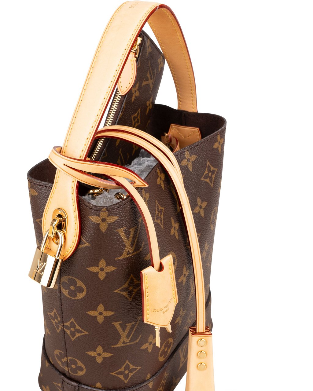 Louis Vuitton Louis Vuitton Canvas Monogram Idole PM Bucket Handbag Bruin