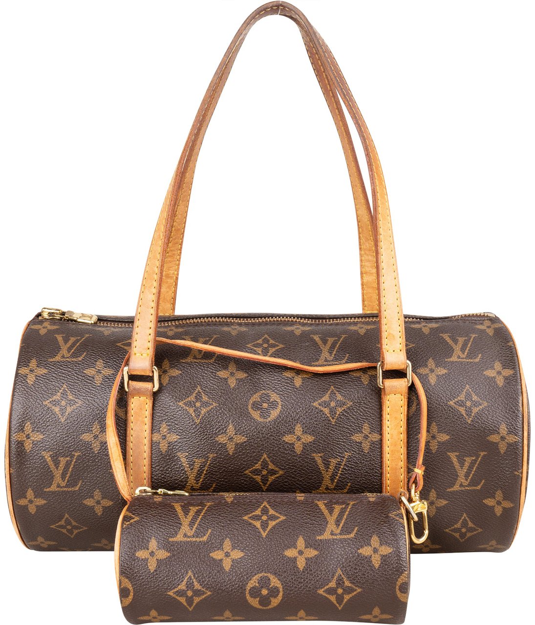 Louis Vuitton Louis Vuitton Canvas Monogram Papillon Set Handbag Bruin