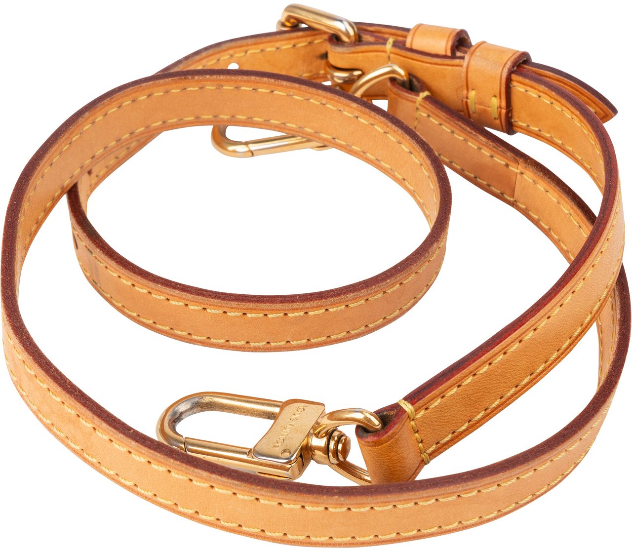 Louis Vuitton Louis Vuitton Vachetta Leather Adjustable Bags Strap Bruin