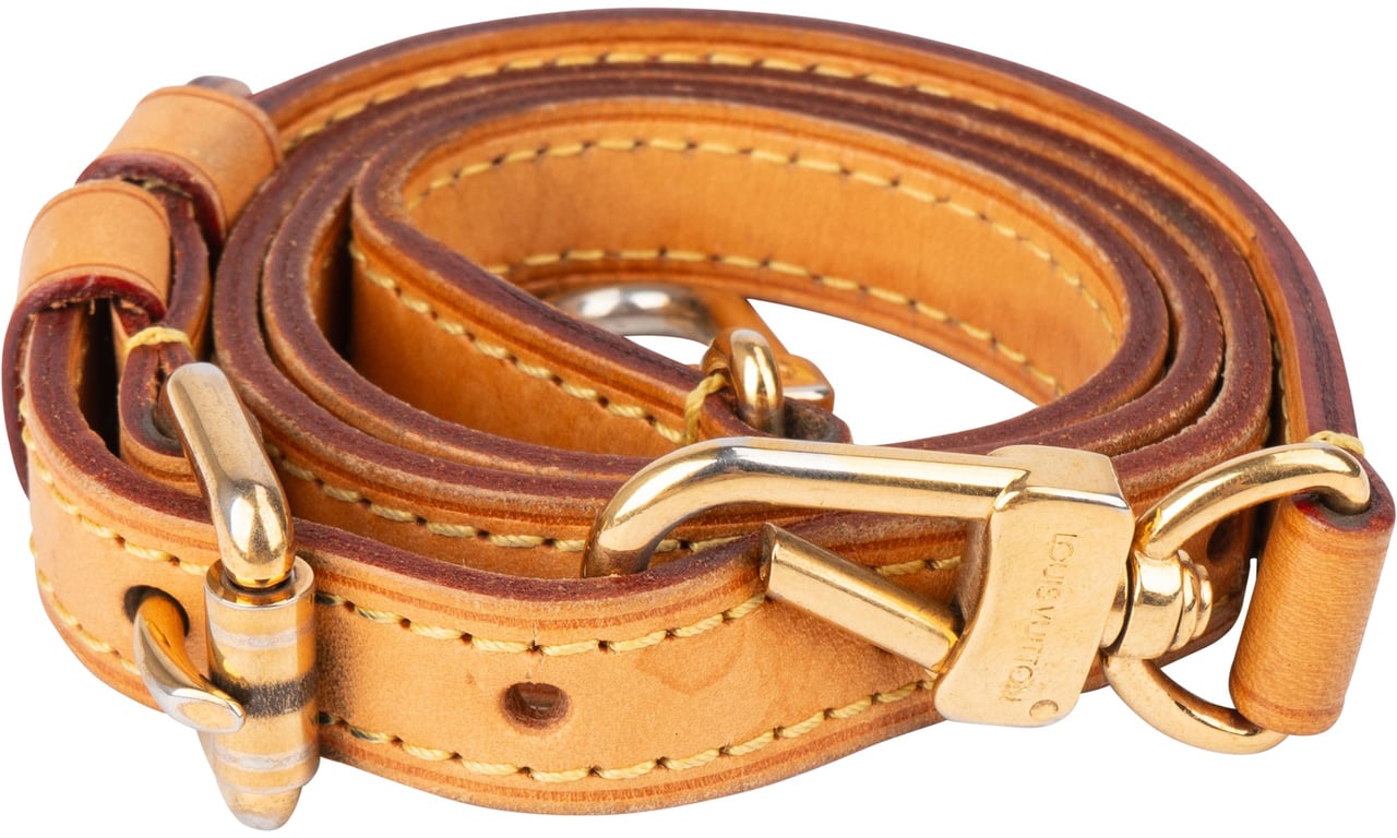 Louis Vuitton Louis Vuitton Vachetta Leather Adjustable Bags Strap Bruin