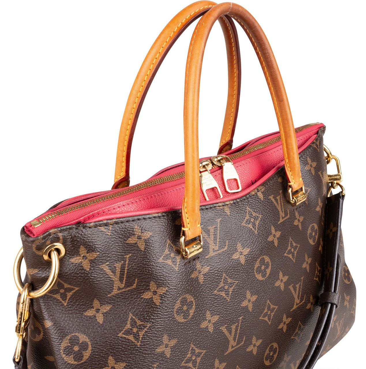 Louis Vuitton Louis Vuitton Canvas Monogram Pallas MM Handbag Divers
