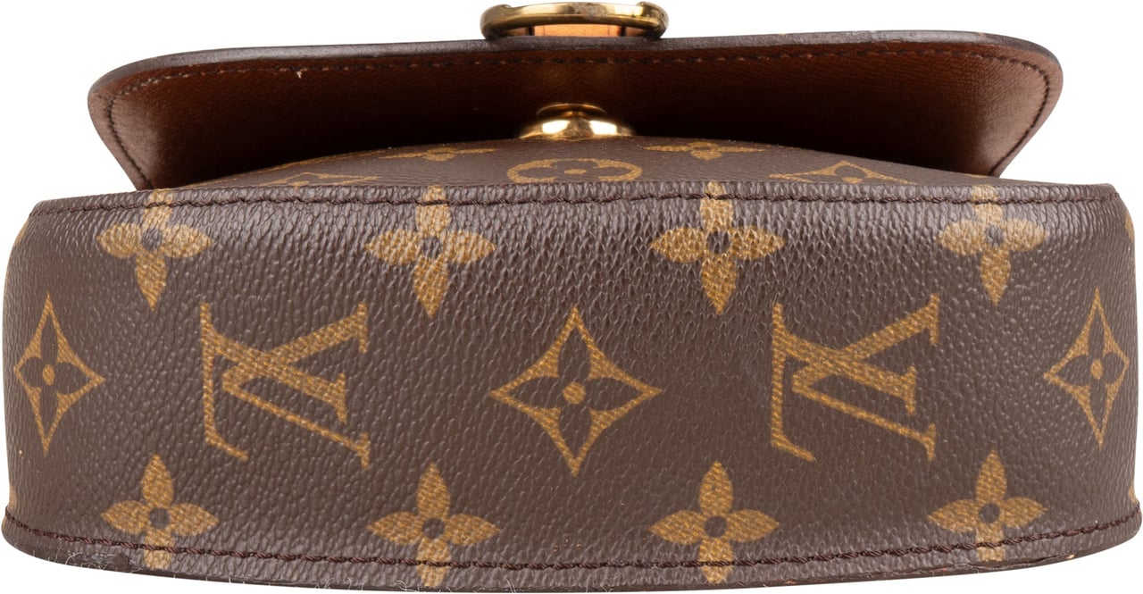 Louis Vuitton Louis Vuitton Canvas Monogram Saint Cloud PM Crossbody Bag Bruin