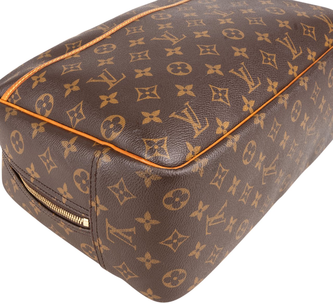 Louis Vuitton Louis Vuitton Canvas Monogram Deauville Handbag Bruin