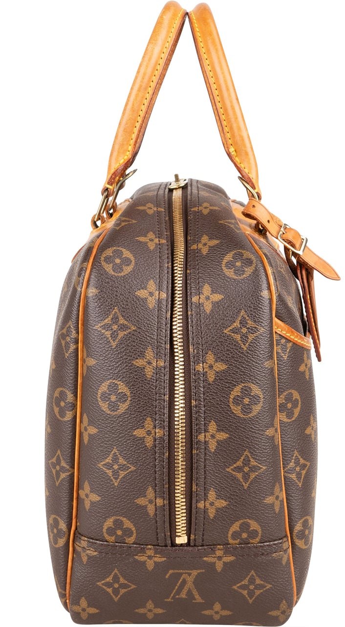 Louis Vuitton Louis Vuitton Canvas Monogram Deauville Handbag Bruin