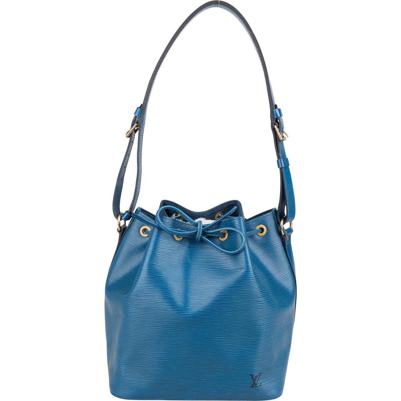 Louis Vuitton Louis Vuitton Bleu Epi Leather Sac Noe Petit Shoulder Bag Blauw