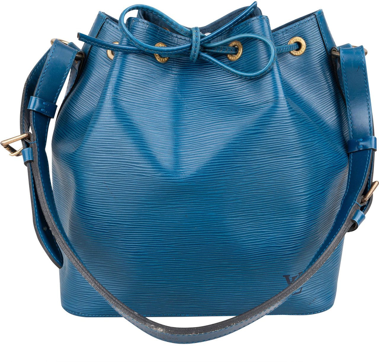 Louis Vuitton Louis Vuitton Bleu Epi Leather Sac Noe Petit Shoulder Bag Blauw