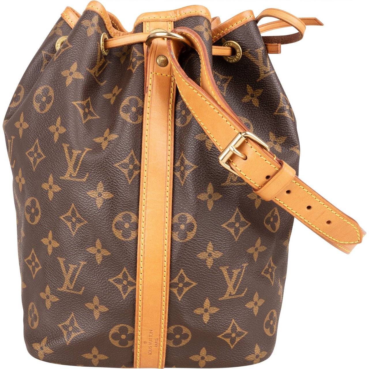 Louis Vuitton Louis Vuitton Canvas Monogram Sac Noe Petit Shoulder Bag Bruin