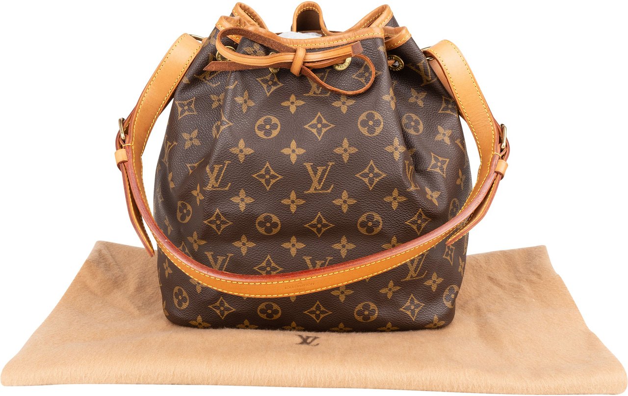 Louis Vuitton Louis Vuitton Canvas Monogram Sac Noe Petit Shoulder Bag Bruin