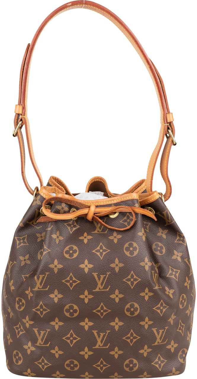 Louis Vuitton Louis Vuitton Canvas Monogram Sac Noe Petit Shoulder Bag Bruin