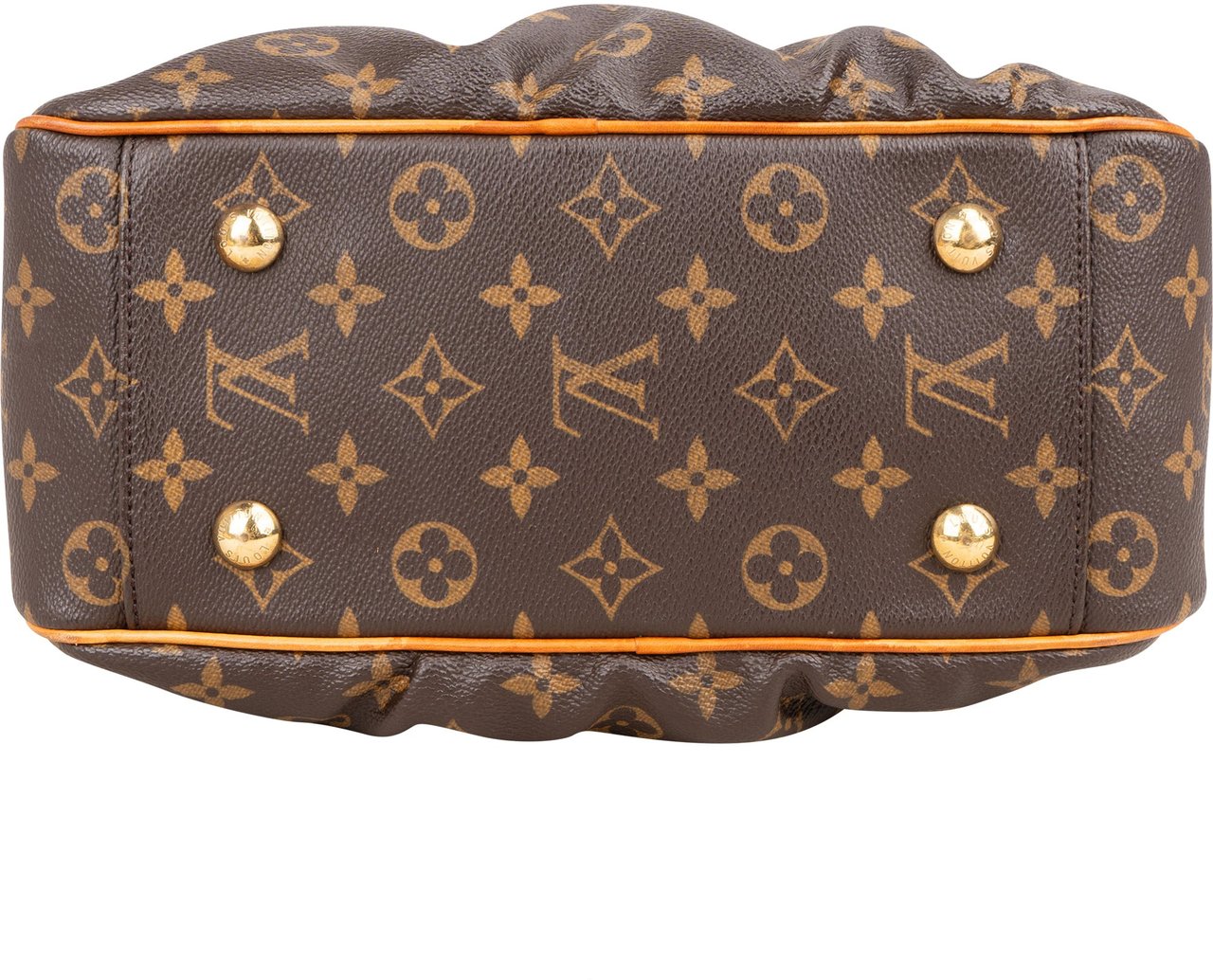 Louis Vuitton Canvas Monogram Clara Handbag Bruin