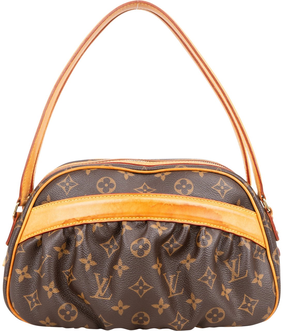 Louis Vuitton Canvas Monogram Clara Handbag Bruin