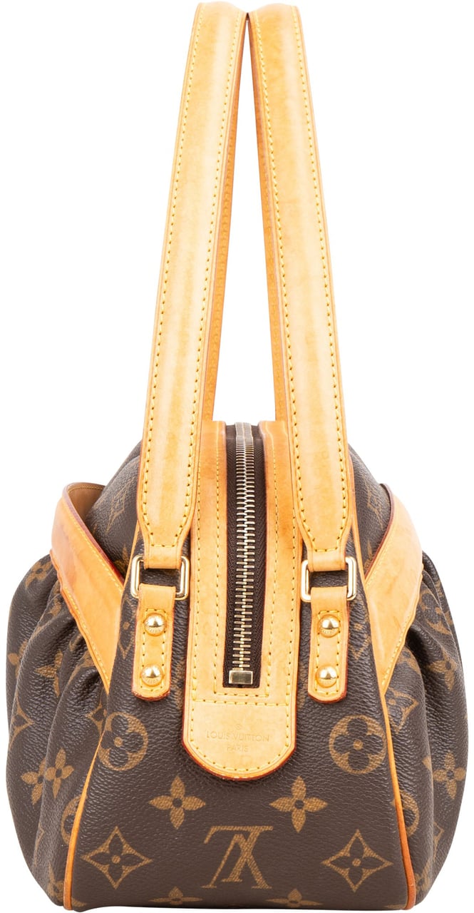Louis Vuitton Canvas Monogram Clara Handbag Bruin