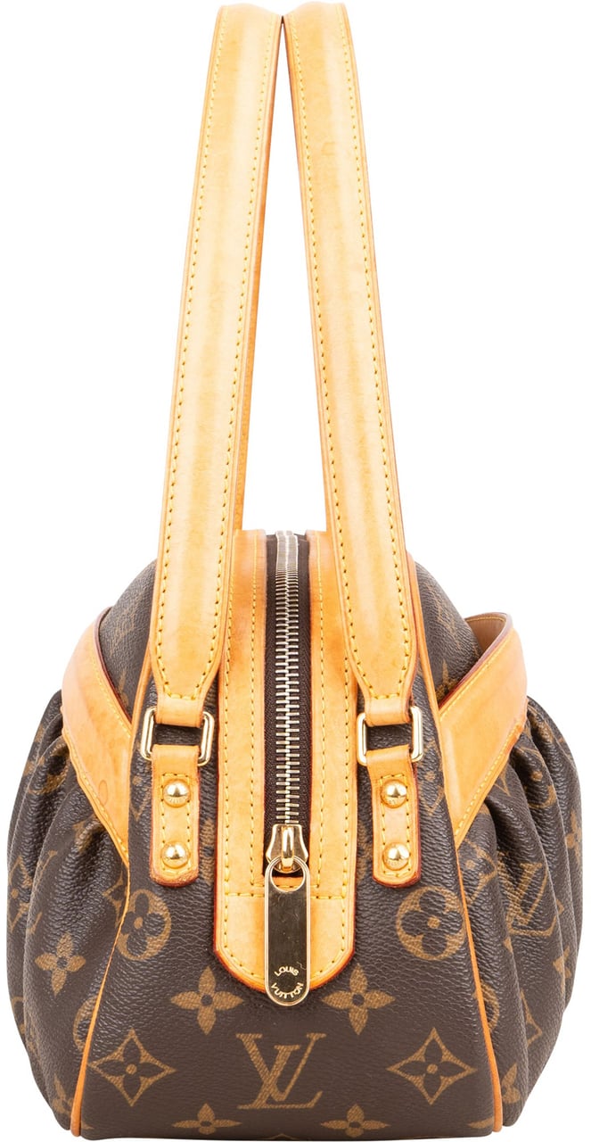 Louis Vuitton Canvas Monogram Clara Handbag Bruin