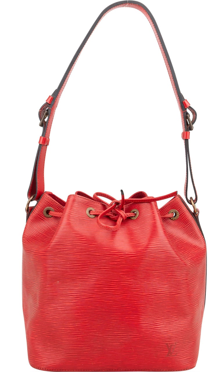 Louis Vuitton Louis Vuitton Rouge Epi Leather Sac Noe Petit Shoulder Bag Rood