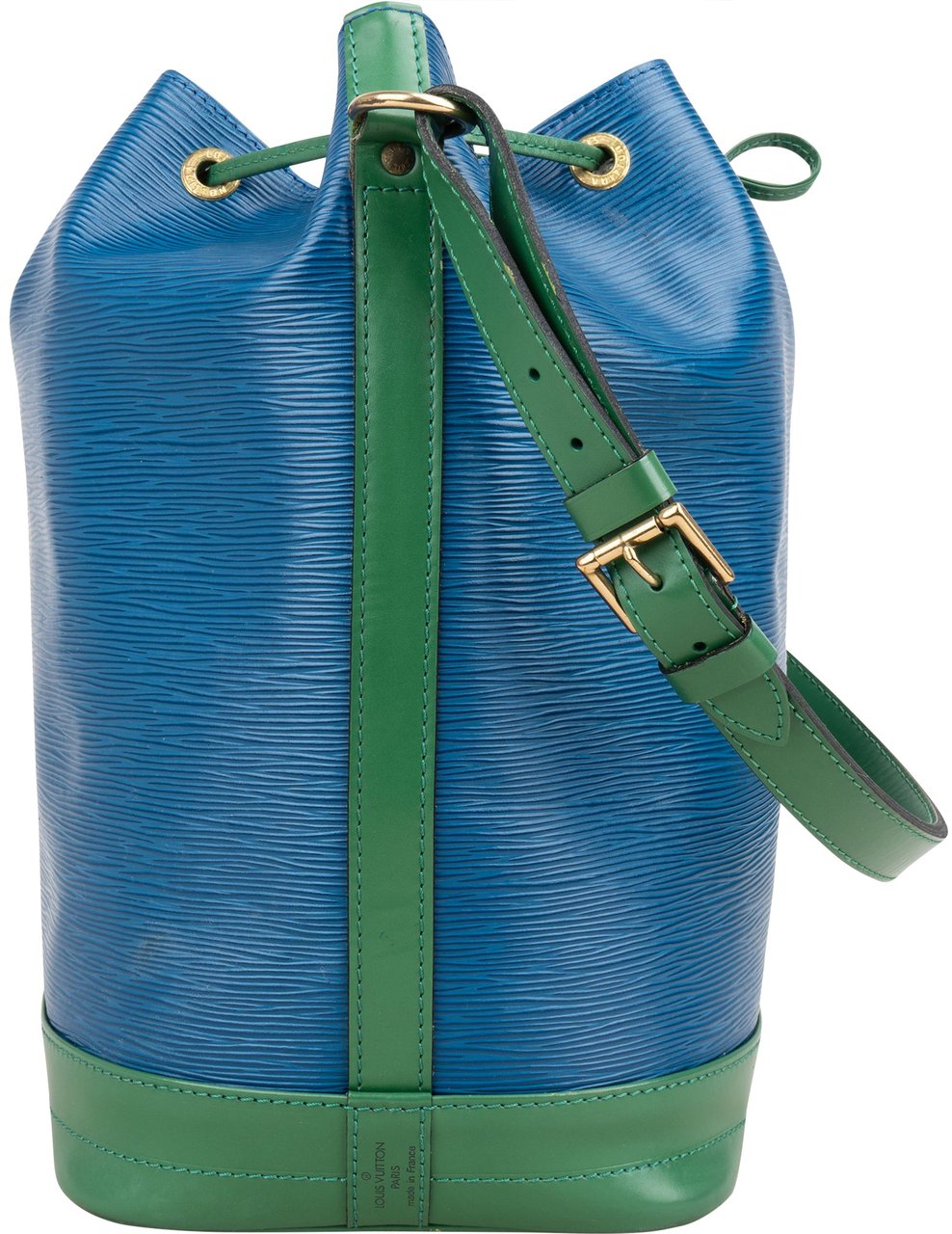 Louis Vuitton Louis Vuitton Bicolor Epi Leather Sac Noe Grande Shoulder Bag Blauw