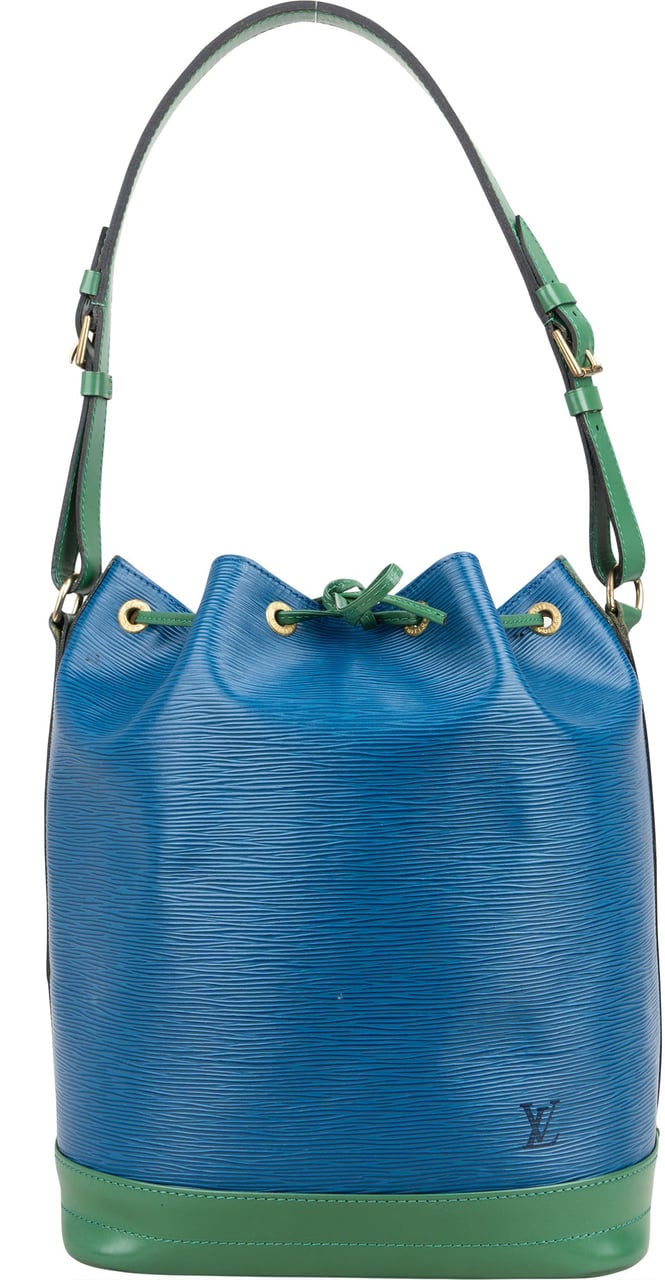 Louis Vuitton Louis Vuitton Bicolor Epi Leather Sac Noe Grande Shoulder Bag Blauw