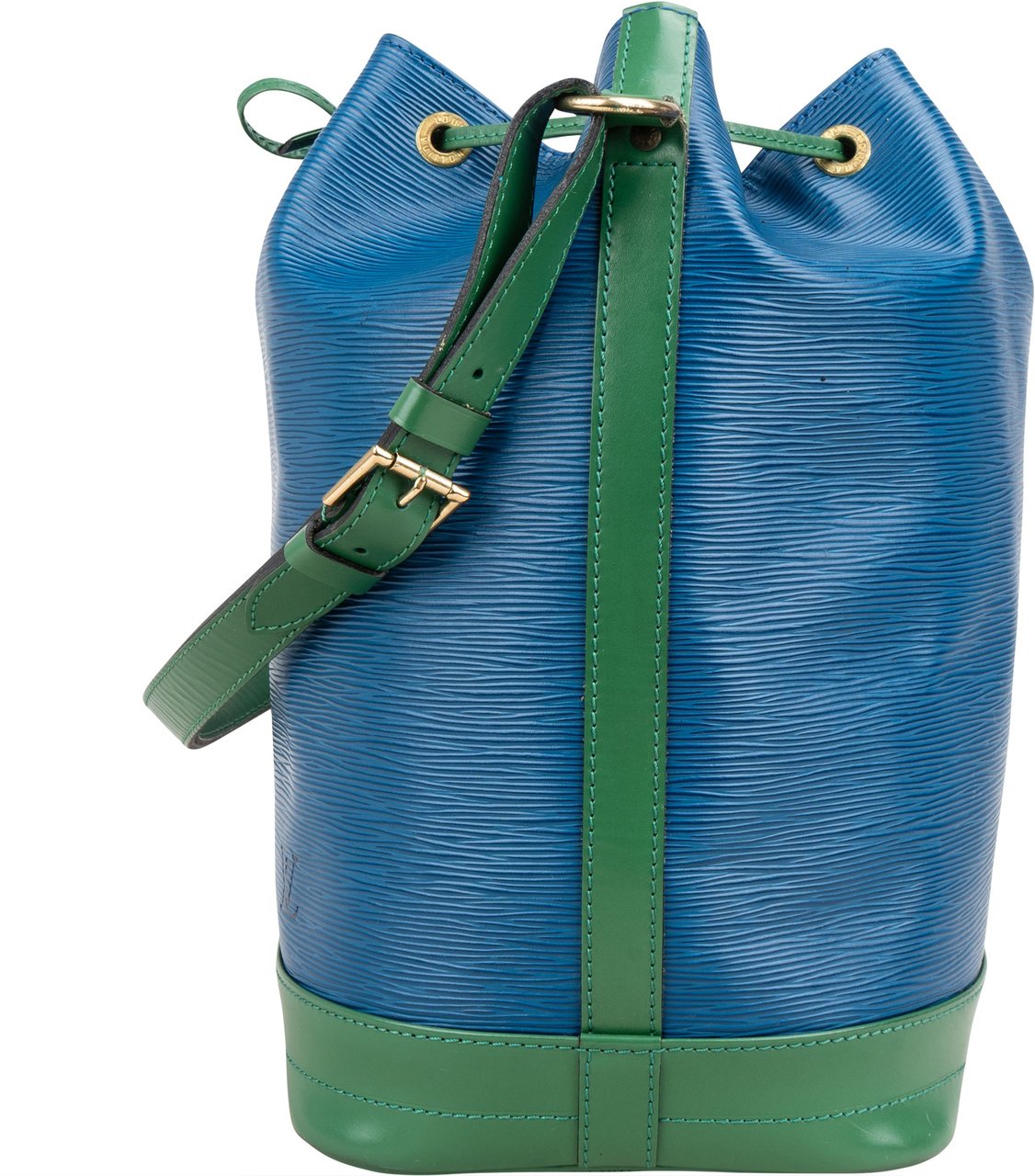 Louis Vuitton Louis Vuitton Bicolor Epi Leather Sac Noe Grande Shoulder Bag Blauw