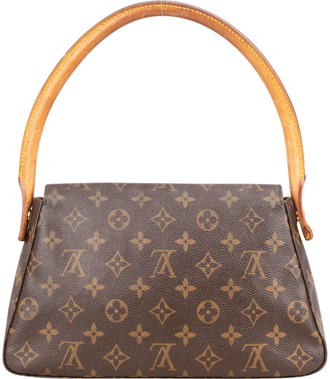 Louis Vuitton Louis Vuitton Canvas Monogram Looping PM Shoulder Bag Bruin