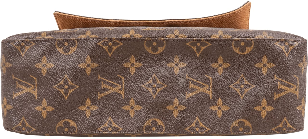 Louis Vuitton Louis Vuitton Canvas Monogram Looping PM Shoulder Bag Bruin
