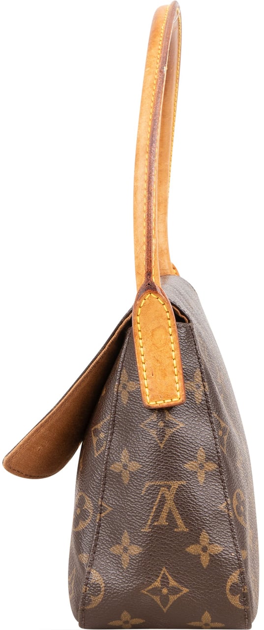 Louis Vuitton Louis Vuitton Canvas Monogram Looping PM Shoulder Bag Bruin