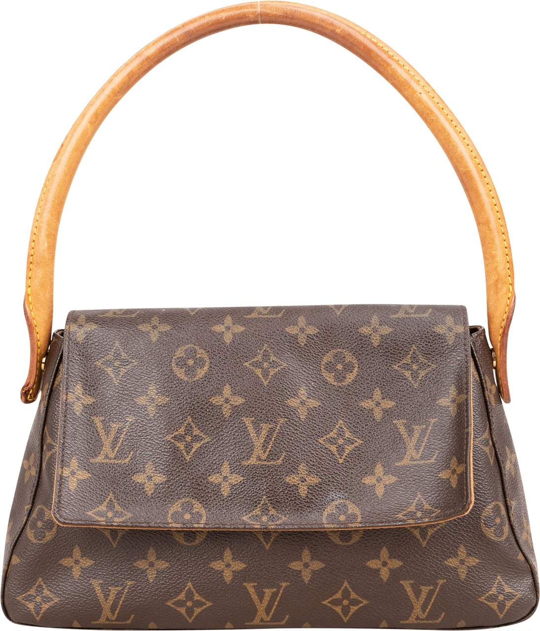 Louis Vuitton Louis Vuitton Canvas Monogram Looping PM Shoulder Bag Bruin