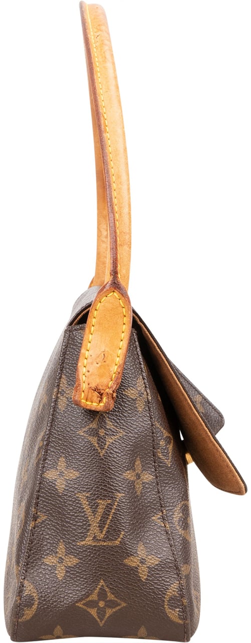 Louis Vuitton Louis Vuitton Canvas Monogram Looping PM Shoulder Bag Bruin