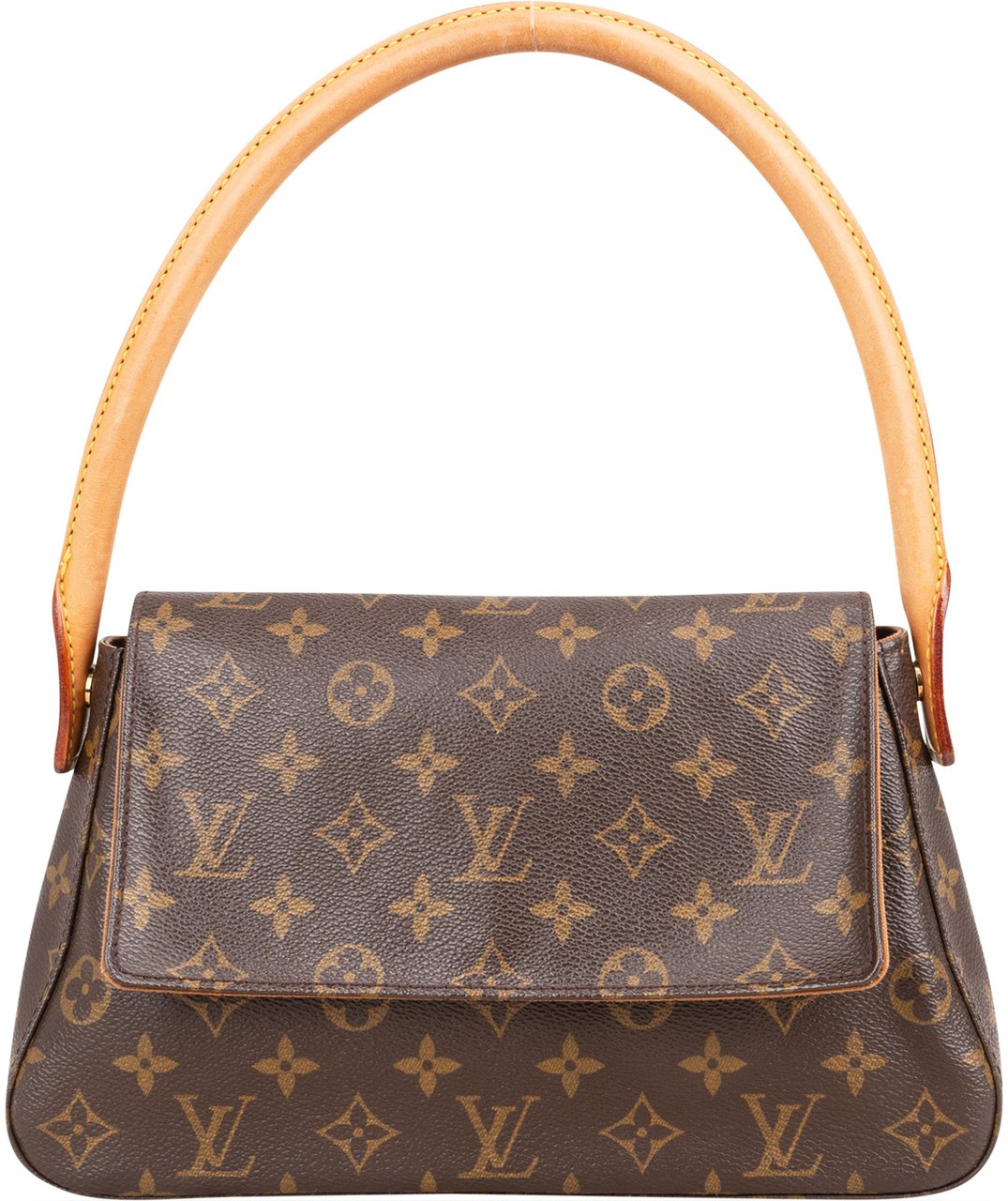 Louis Vuitton Louis Vuitton Canvas Monogram Looping PM Shoulder Bag Bruin