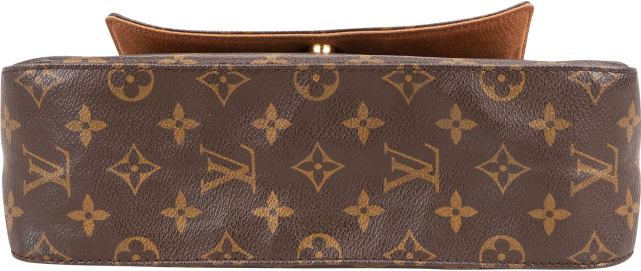 Louis Vuitton Louis Vuitton Canvas Monogram Looping PM Shoulder Bag Bruin