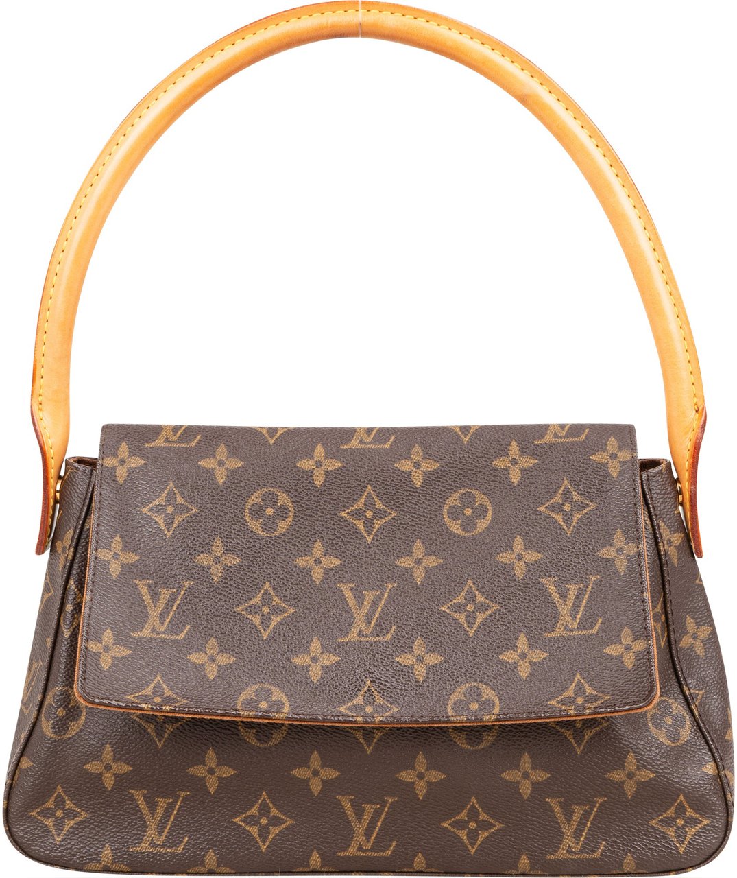 Louis Vuitton Louis Vuitton Canvas Monogram Looping PM Shoulder Bag Bruin