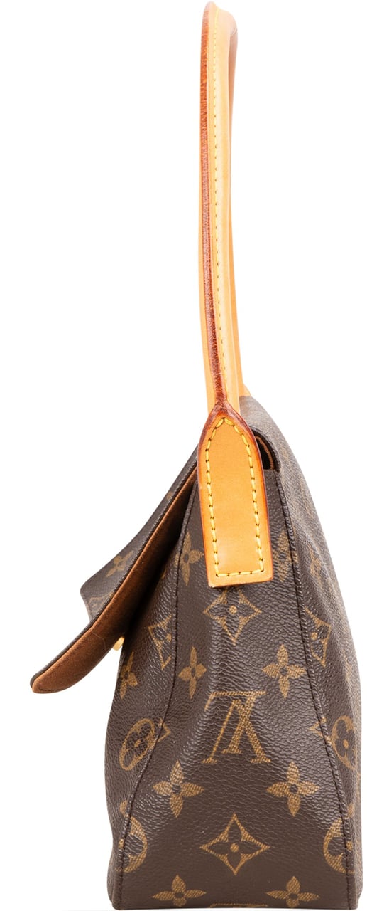 Louis Vuitton Louis Vuitton Canvas Monogram Looping PM Shoulder Bag Bruin