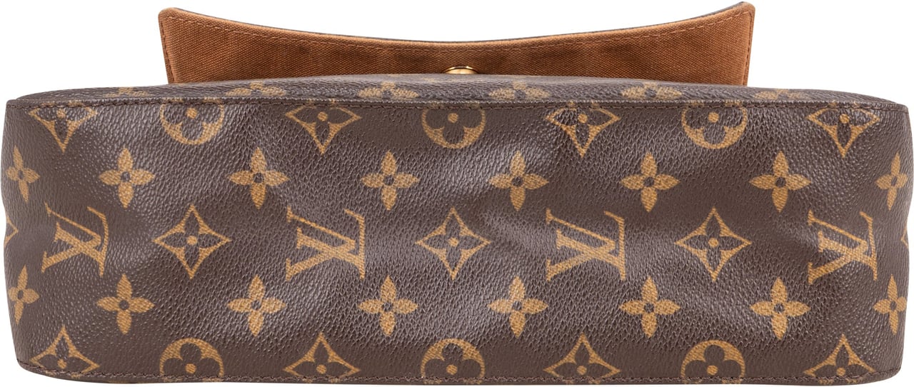 Louis Vuitton Louis Vuitton Canvas Monogram Looping PM Shoulder Bag Bruin