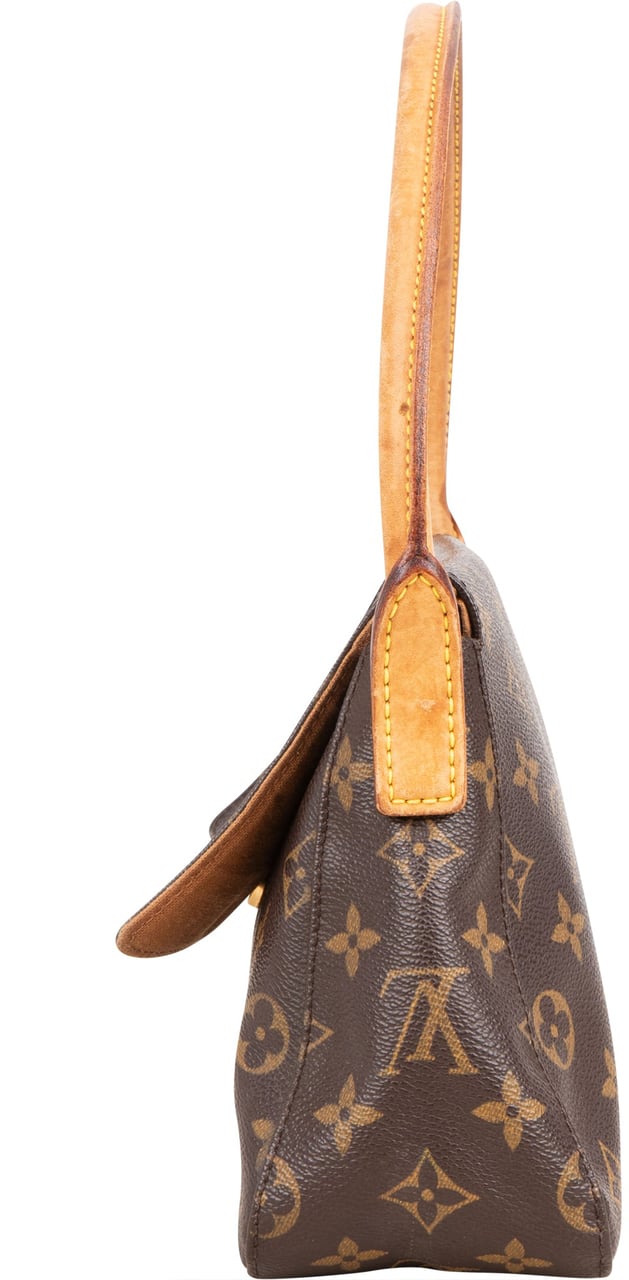 Louis Vuitton Louis Vuitton Canvas Monogram Looping PM Shoulder Bag Bruin