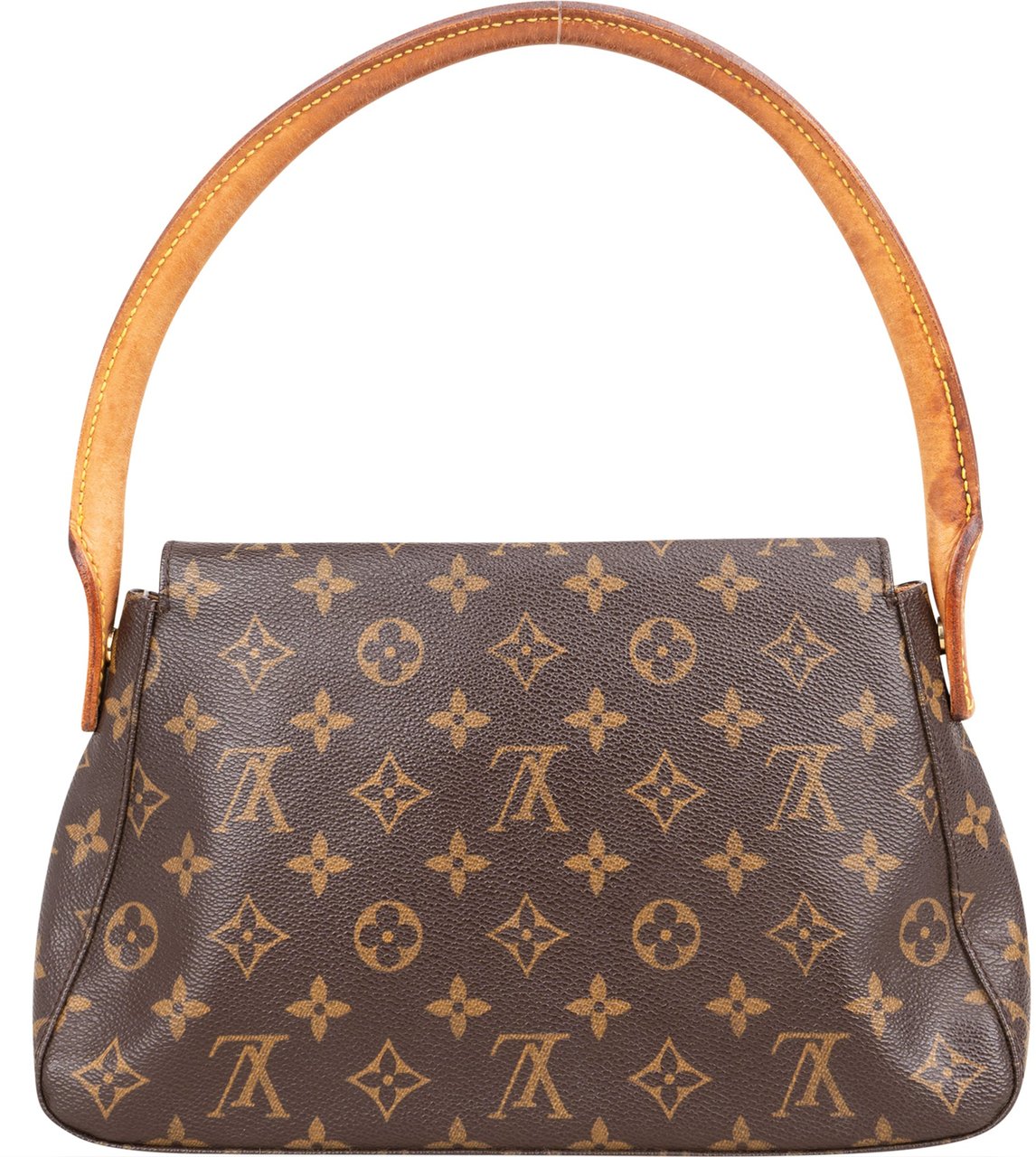 Louis Vuitton Louis Vuitton Canvas Monogram Looping PM Shoulder Bag Bruin