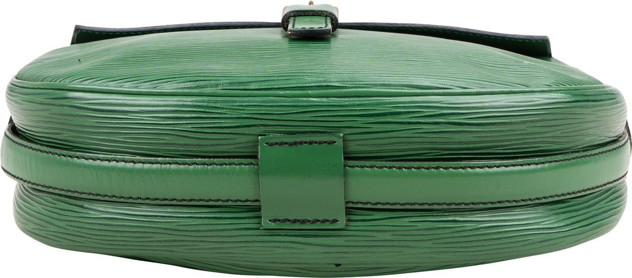 Louis Vuitton Green Epi Leather Jeune Fille MM Crossbody Bag Groen