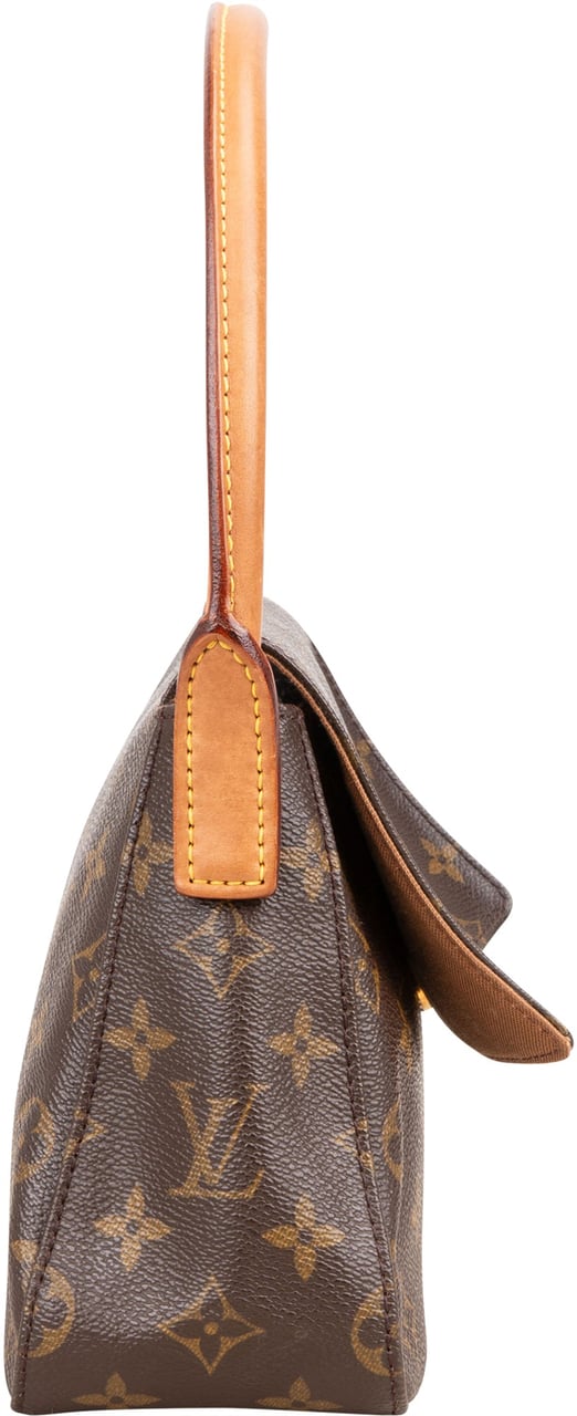 Louis Vuitton Louis Vuitton Canvas Monogram Looping PM Shoulder Bag Bruin