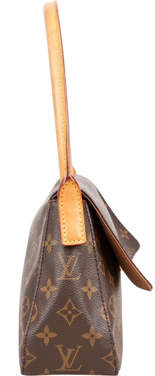 Louis Vuitton Louis Vuitton Canvas Monogram Looping PM Shoulder Bag Bruin