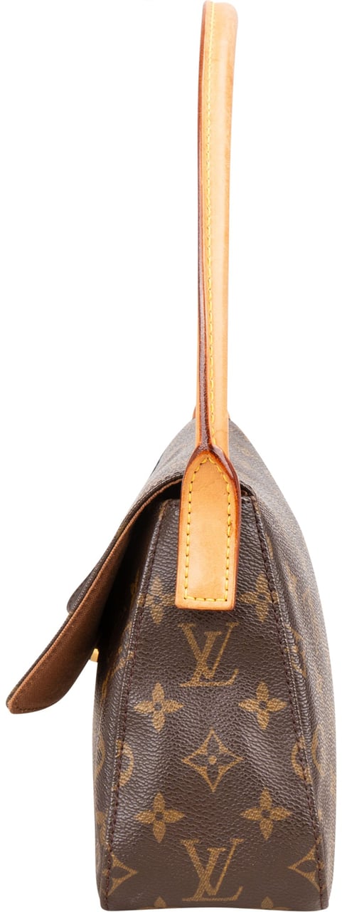 Louis Vuitton Louis Vuitton Canvas Monogram Looping PM Shoulder Bag Bruin