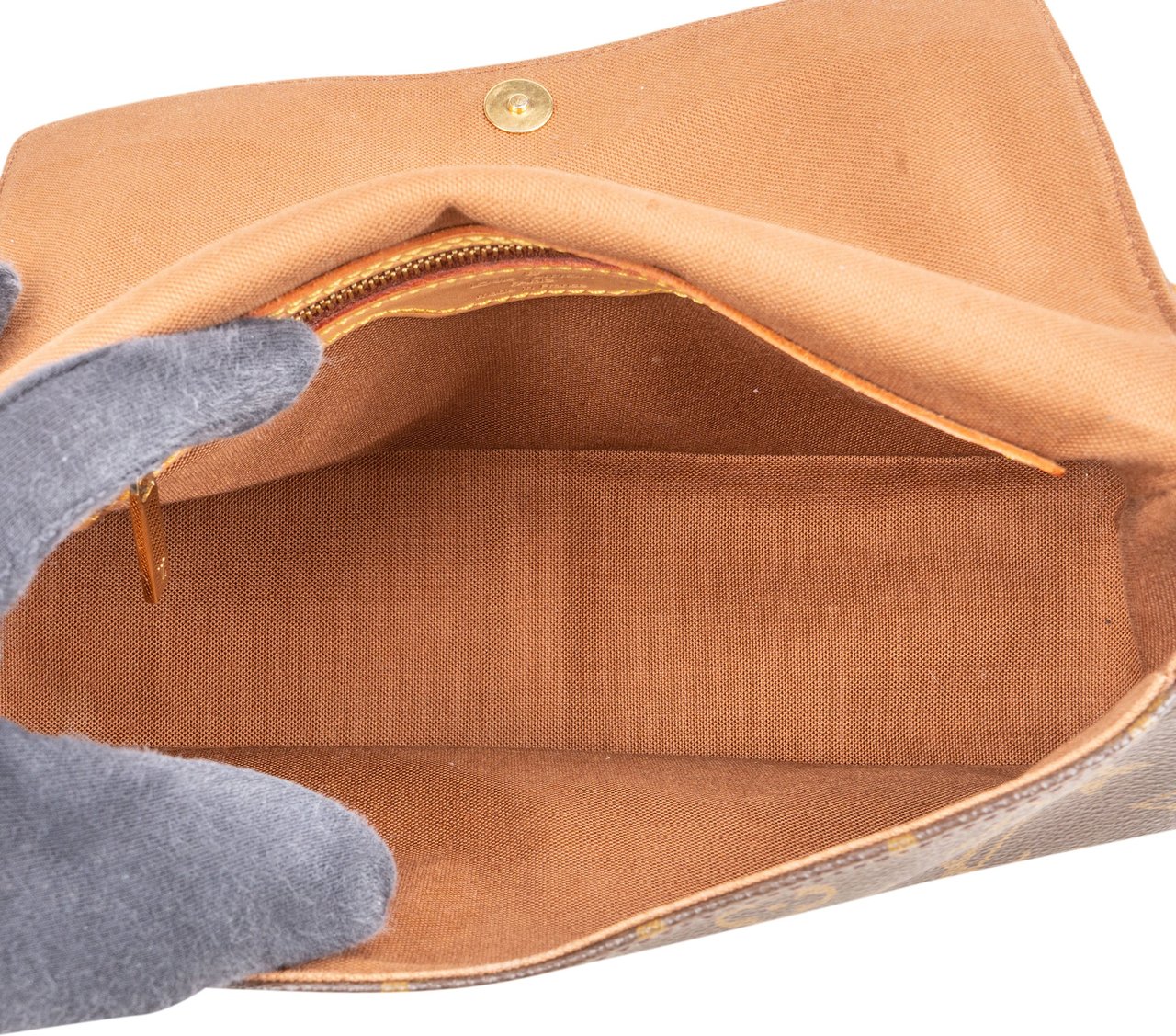 Louis Vuitton Louis Vuitton Canvas Monogram Looping PM Shoulder Bag Bruin