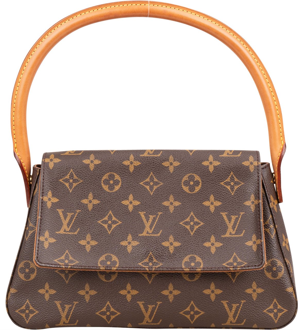 Louis Vuitton Louis Vuitton Canvas Monogram Looping PM Shoulder Bag Bruin