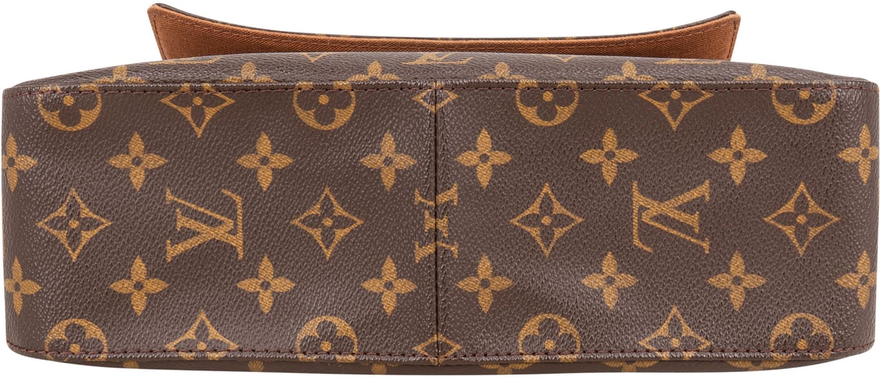 Louis Vuitton Louis Vuitton Canvas Monogram Looping PM Shoulder Bag Bruin