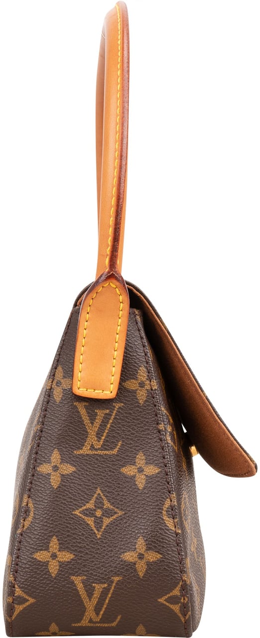 Louis Vuitton Louis Vuitton Canvas Monogram Looping PM Shoulder Bag Bruin
