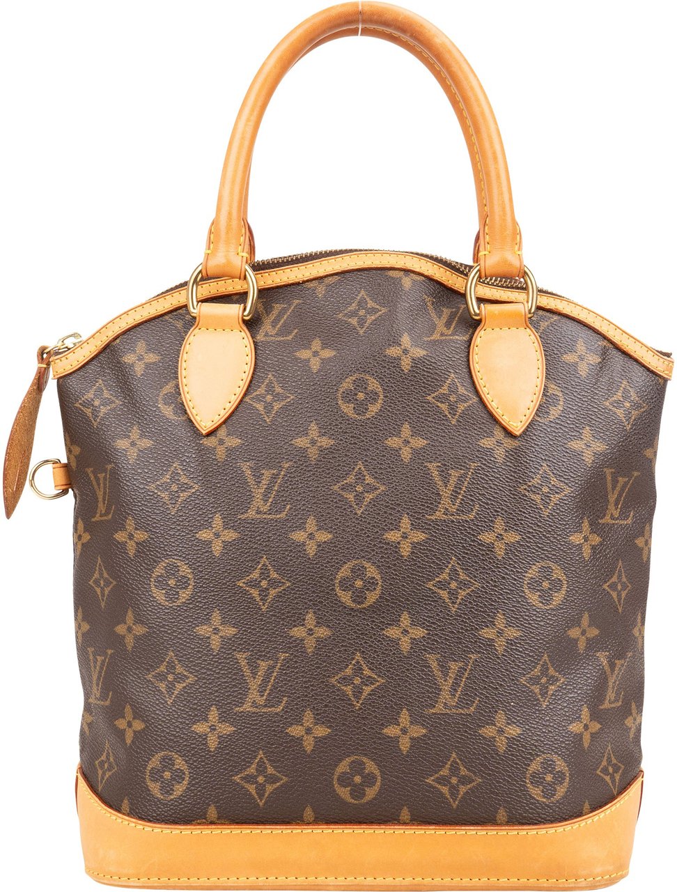 Louis Vuitton Canvas Monogram Lockit PM Handbag Bruin