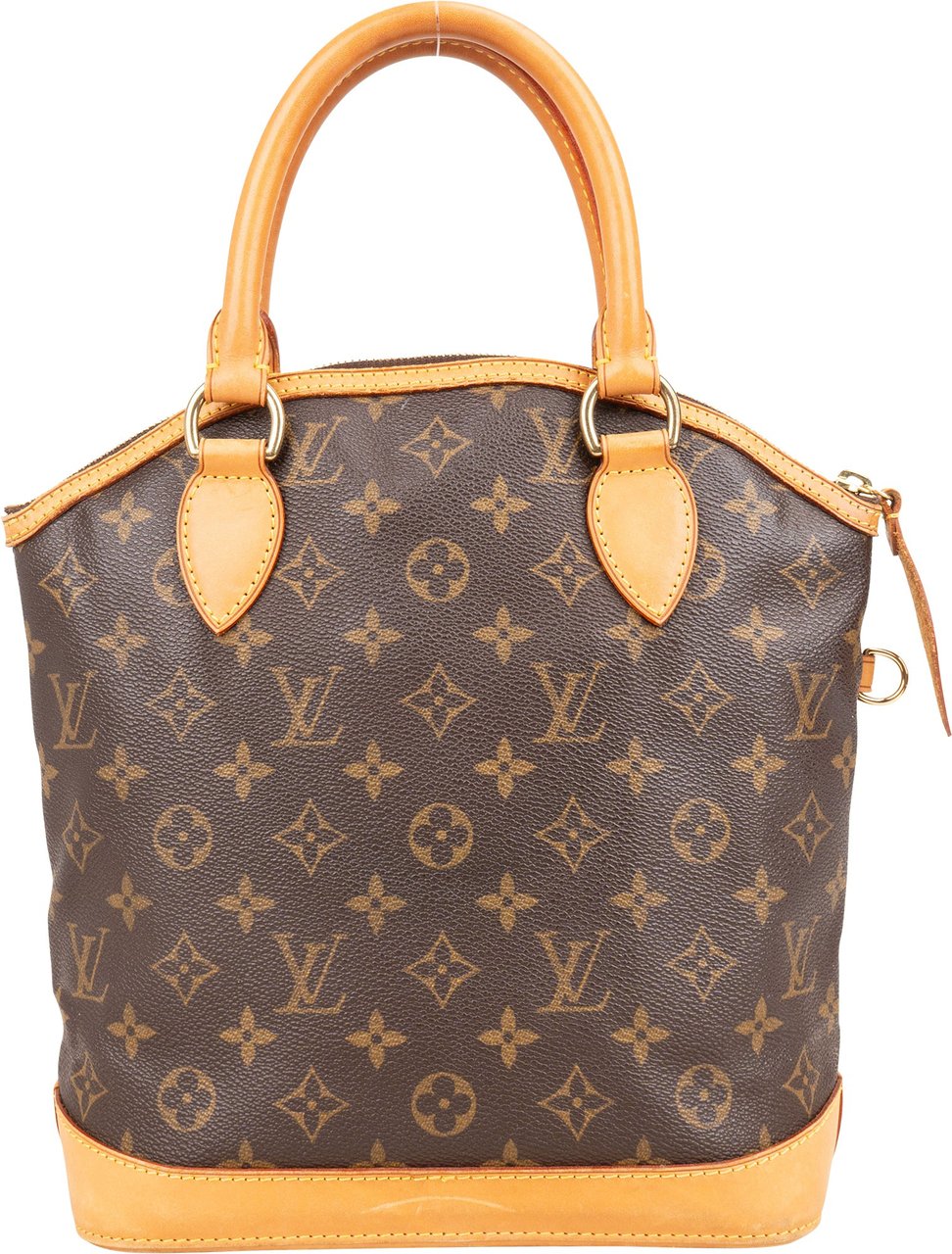 Louis Vuitton Canvas Monogram Lockit PM Handbag Bruin