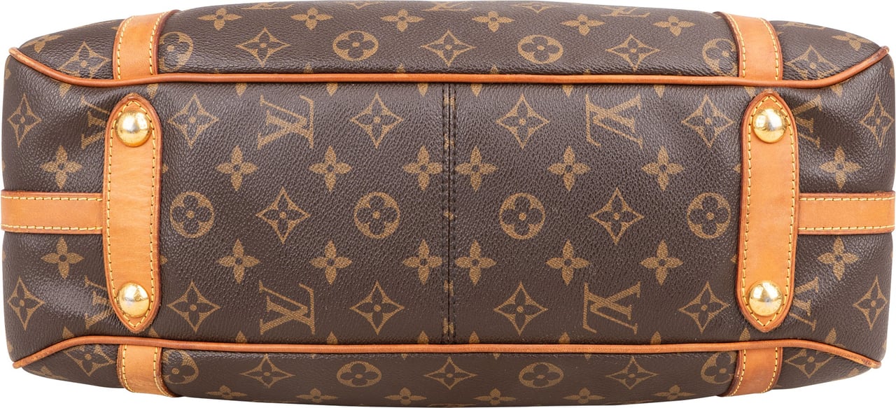 Louis Vuitton Louis Vuitton Canvas Monogram Stresa PM Shoulder Bag Bruin