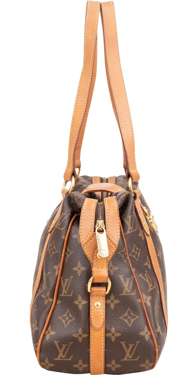 Louis Vuitton Louis Vuitton Canvas Monogram Stresa PM Shoulder Bag Bruin