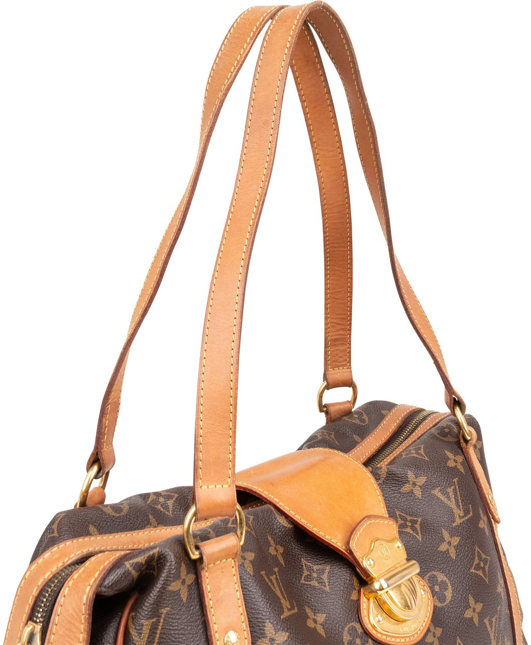 Louis Vuitton Louis Vuitton Canvas Monogram Stresa PM Shoulder Bag Bruin