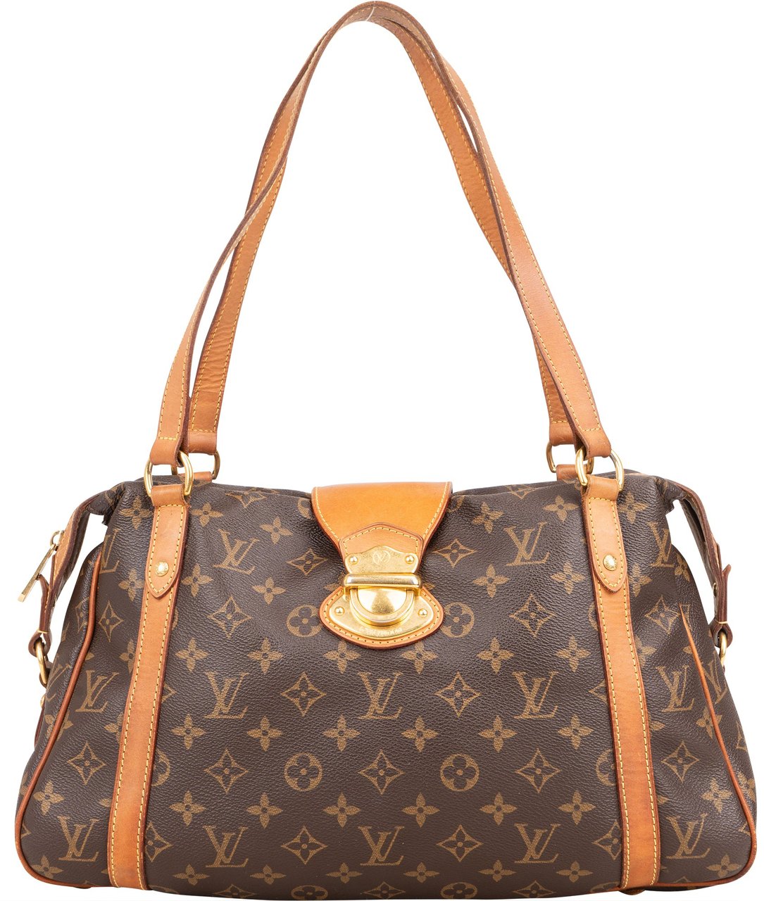 Louis Vuitton Louis Vuitton Canvas Monogram Stresa PM Shoulder Bag Bruin