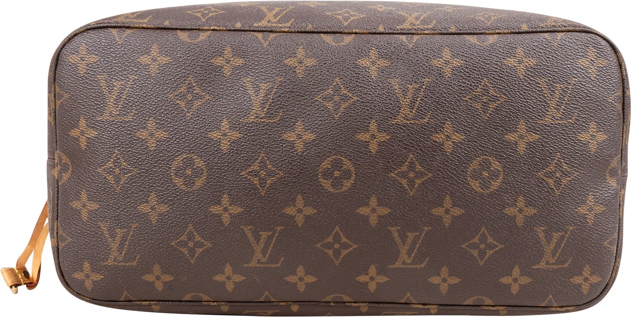 Louis Vuitton Louis Vuitton Canvas Monogram Neverfull MM Shopper Handbag Bruin